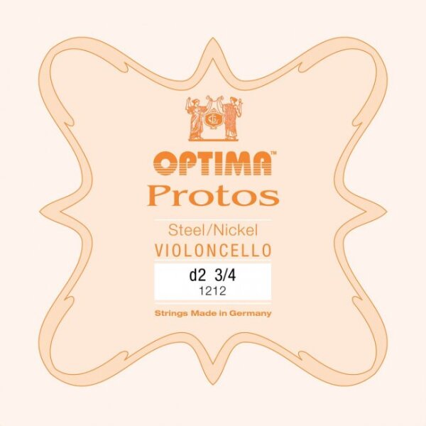 Saite Cello Optima Protos D2 3/4