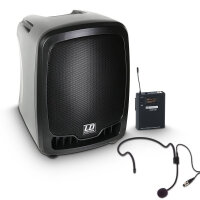 Aktiver Lautsprecher LD Systems Roadboy 65HS mit Headset
