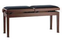 Klavierbank GEWA Deluxe Double Nussbaum Matt
