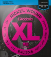 Saitensatz E-Bass DAddario EXL170-5 45-130