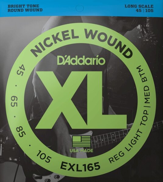 Saitensatz E-Bass DAddario EXL165-5 45-135